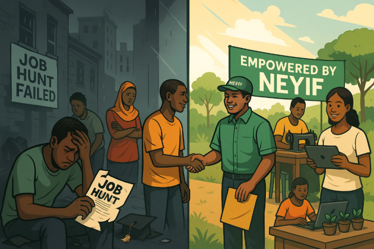Youth Struggles vs. NEYIF Empowerment