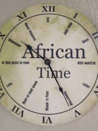 The African time that refuses to go away, By Bagudu Mohammed African time1